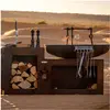 REMUNDI Plancha braséro Vulcano L 800901