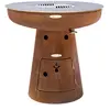 Remundi - Barbecue brasero en acier Nero Hauteur 105 cm Diamètre 102 cm