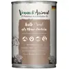6x400g Venandi Animal monoprotéine veau nourriture pour chat humide
