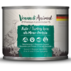 6 x 200 g Venandi Animal Monoprotéine Dinde nourriture pour chat humid...