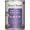 6x400g Venandi Animal monoprotéine cheval nourriture pour chat humide