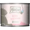 6x200g MjAMjAM Kitten poulet juteux avec huile de saumon nourriture po...
