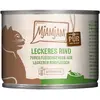 6x200g de délicieux boeuf pur MjAMjAM nourriture pour chat humide