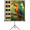 Tectake écran de projection extensible avec un trépied stable et pliable 402514