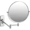 Tectake - Miroir de maquillage Rond, double face Grossissant