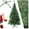 TECTAKE Sapin de Noël artificiel avec support métallique  - 180 cm TU