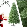 TECTAKE Sapin de Noël Artificiel moulé par injection fidèle à la nature vert