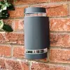 Lutec - Applique Polycarbonate - Gris Foncé