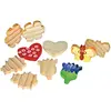 Figurines bois Fêtes des mères, set de 10