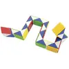 Puzzle serpent avec éléments triangulaires, L=40 cm