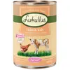 6x400g Junior poulet veau Lukullus - Aliment pour Chien