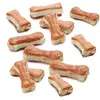 12 Os à mâcher poulet 5cm Lukullus pour chien - Friandises pour chien
