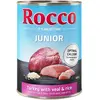6x400g Junior dinde, coeurs de veau, riz Rocco - Nourriture pour chien