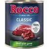 6x800g Classic boeuf, gibier Rocco - Nourriture pour chien
