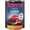 6x400g Classic boeuf, coeur de volaille Rocco - Nourriture pour chien
