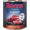 6x800g Classic boeuf, agneau Rocco - Nourriture pour chien