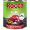 6x800g Menu boeuf Rocco - Nourriture pour chien