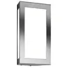 Cmd 28 applique 60w acier inoxydable brossé