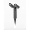 Spot sur piquet CMD 9089, anthracite, longueur 17 cm, IP65, à 2 lampes