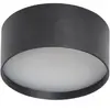 Plafonnier LED CMD 9092, Ø 12 cm, anthracite, IP44, métal