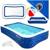 Piscine gonflable Piscine familiale pour enfants et adultes Pataugeoir...