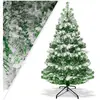 Sapin de Noël artificiel Sapin noble moulage par injection pe 210cm (neige) - Kesser