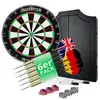 Stagecaptain DBC-1775 BK BullsEye Cible de Fléchettes avec Armoire en ...