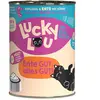6x 400g Lucky Lou Lifestage Adult volaille & canard nourriture pour ch...