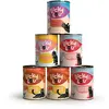 6x 400g Lucky Lou Adult mélange de dégustation Tasty Mix nourriture po...