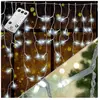 Kesser - Guirlande lumineuse de pluie Guirlande lumineuse avec télécom...