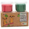 Neogrün Coffret Suri 2 pots rouge + vert pâte à modeler naturelle et vegan
