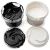 Neogrün Coffret Nori 2 pots noir + blanc peinture aux doigts naturelle...