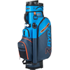 RYDZ Cartbag Lucky Nine, bleu marine/bleu clair/orange