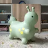 Animal Sauteur Gonflable Chenille Pistache
