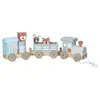 Petit train en bois - KINDSGUT - Animaux du zoo - Jouet premier âge