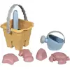 Kindsgut Kit de jouets de sable pour bébé 6 pièces multicolore - seau Toni jaune -