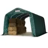 Toolport - Abri tunnel robuste 3,3x4,8 m étanche bâche pvc 800N, vert