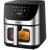 Steinborg Friteuse à air chaud 8 litres 4 en 1 Mini four Griller Cuire...