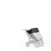 Paresoleil poussette Duo2 version sport 2 assises NOIR TFK