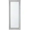 BELIANI Miroir en matériaux synthétiques argenté 130x50