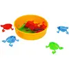Jeu de 12 grenouilles à sauter + récipient