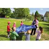 Tissu parachute pour lancer Ø 185cm bleu