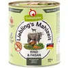6x800g Liebling's Mahlzeit boeuf, faisan Granatapet - Nourriture pour chien
