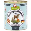 6x800g GranataPet Liebling's Mahlzeit Black Angus et potiron - Pâtée pour chien