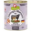 6x800g GranataPet Liebling's Mahlzeit gibier et Black Angus - Pâtée po...