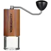 Comandante Moulin à café C40 MK4 Walnuss, Ambre Liquide, Argenté/Marron