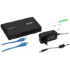 2direct Boîtier externe - LOGILINK - SATA 3 - USB 3.0 - Aluminium - Noir