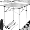 TECTAKE Table pliante 70 x 70 x 70 cm