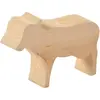 Ferme en copeaux de bois set de 3