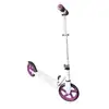 Muuwmi stuntstep Trottinette Cascadeur Junior Frein à pied Blanc/Rose